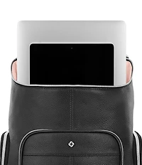 Samsonite Mobile Solution 2 Leather Deluxe Backpack
