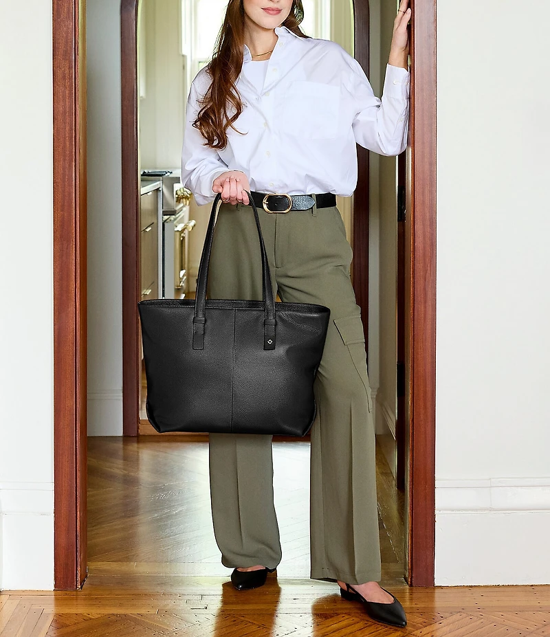 Samsonite Mobile Solution 2 Leather Tote Bag