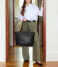 Samsonite Mobile Solution 2 Leather Tote Bag