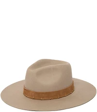 San Diego Hat Company Loretta Wool Suede Band Fedora Hat
