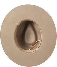 San Diego Hat Company Loretta Wool Suede Band Fedora Hat