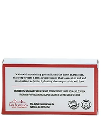 San Francisco Soap Company Goat Holiday Citrus Bar Soap