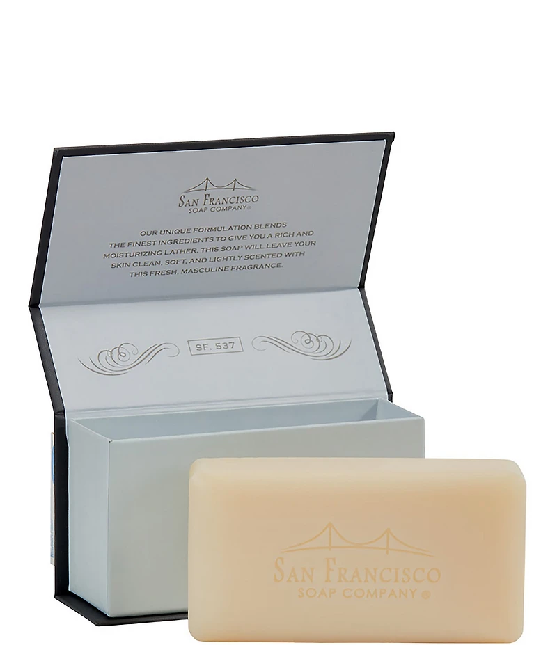 San Francisco Soap Company Peppered Man Bar