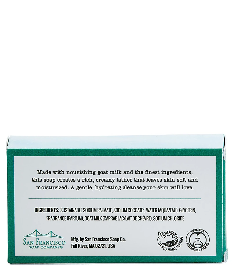 San Francisco Soap Company Sugared Spruce Goat Milk Bar Soap