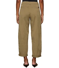 Sanctuary Boyfriend Cruiser Standard Rise Barrel Leg Twill Pants