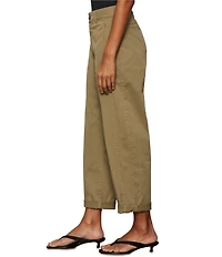 Sanctuary Boyfriend Cruiser Standard Rise Barrel Leg Twill Pants