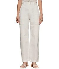 Sanctuary Boyfriend Utility High Rise Barrel Leg Pants