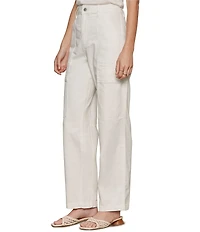 Sanctuary Boyfriend Utility High Rise Barrel Leg Pants