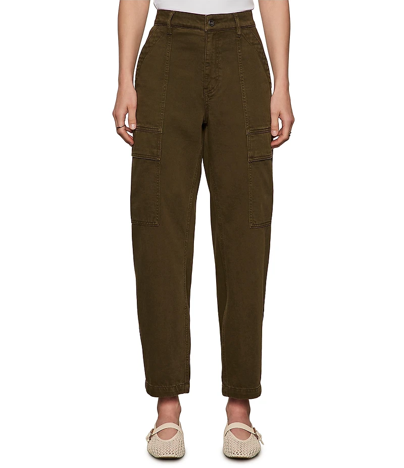 Sanctuary Boyfriend Utility High Rise Barrel Leg Pants