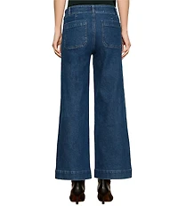 Sanctuary Chelsea Wide Leg Ankle Length Denim Jeans