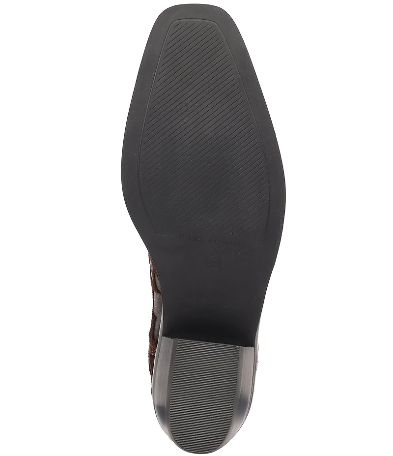 Sanctuary Demi Leopard Print Haircalf Burnout Booties