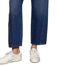 Sanctuary District Column Standard Rise Straight Leg Ankle Jeans