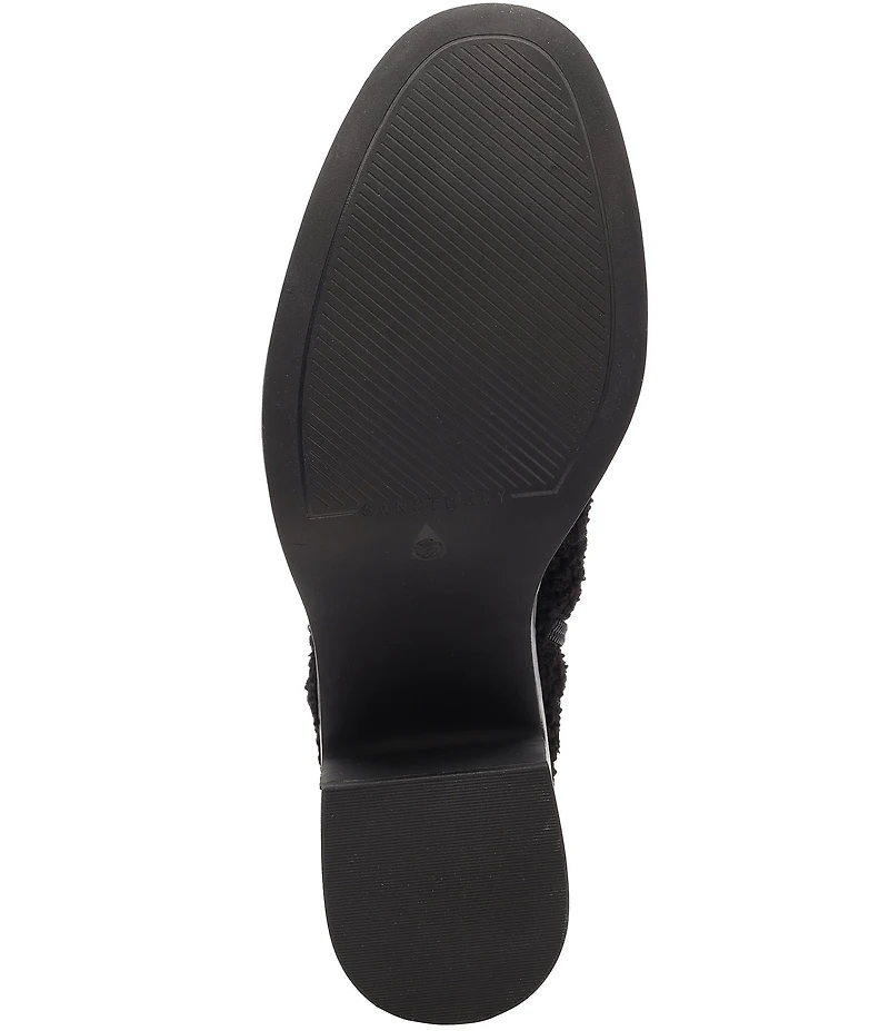 Sanctuary Emersyn Faux Shearling Platform Booties