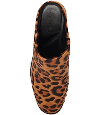 Sanctuary Emersyn Studded Leopard Print Hair Calf Clogs
