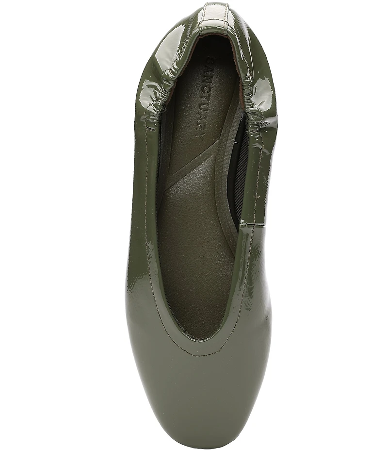 Sanctuary Gigi Crinkle Patent Leather Ballet Flats