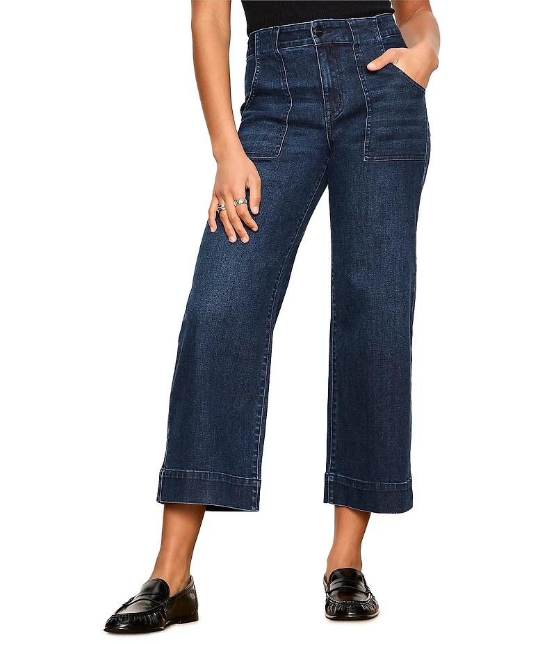 Sanctuary Insider Crop Straight Leg Denim Pants