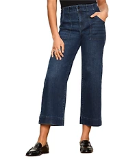 Sanctuary Insider Crop Straight Leg Denim Pants