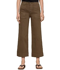 Sanctuary Insider Crop Straight Leg Twill Pants