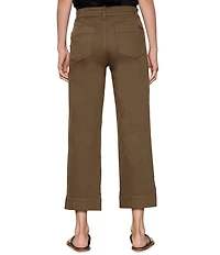 Sanctuary Insider Crop Straight Leg Twill Pants