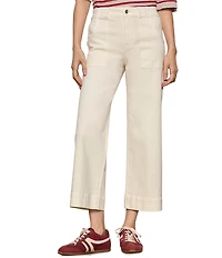 Sanctuary Insider Crop Straight Leg Twill Pants