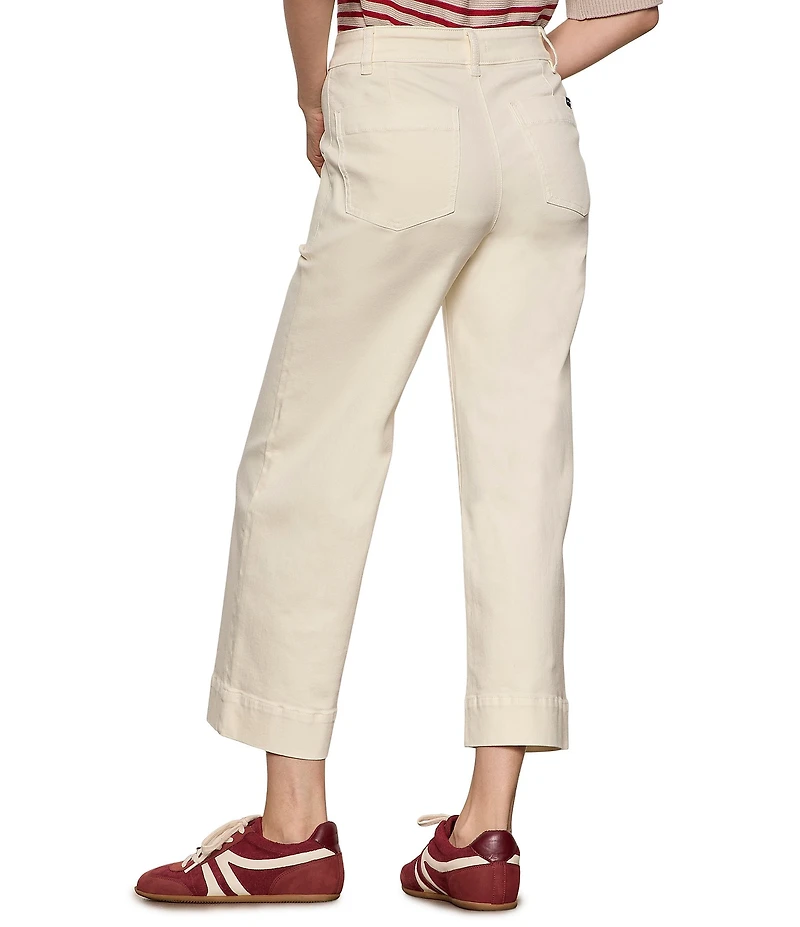 Sanctuary Insider Crop Straight Leg Twill Pants