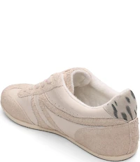 Sanctuary Lola Leather and Shaggy Suede Lace Up Sneakers