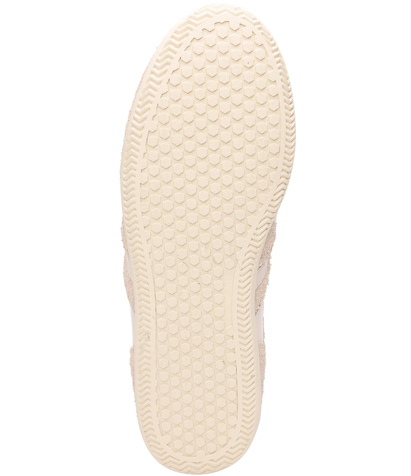 Sanctuary Lola Leather and Shaggy Suede Lace Up Sneakers