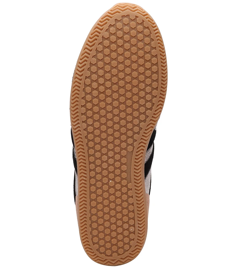 Sanctuary Lola Metallic Leather and Suede Lace Up Sneakers