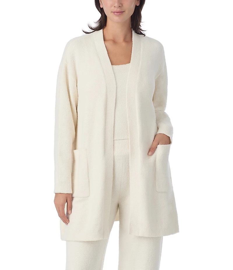 Sanctuary Long Sleeve Open Front Knit Sweater Bed Jacket