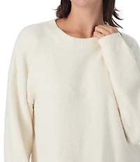Sanctuary Long Sleeve Pullover Sweater Knit Long Lounge Set