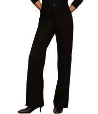 Sanctuary Marine Ponte Straight Leg Full Length Pants