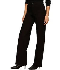Sanctuary Marine Ponte Straight Leg Full Length Pants