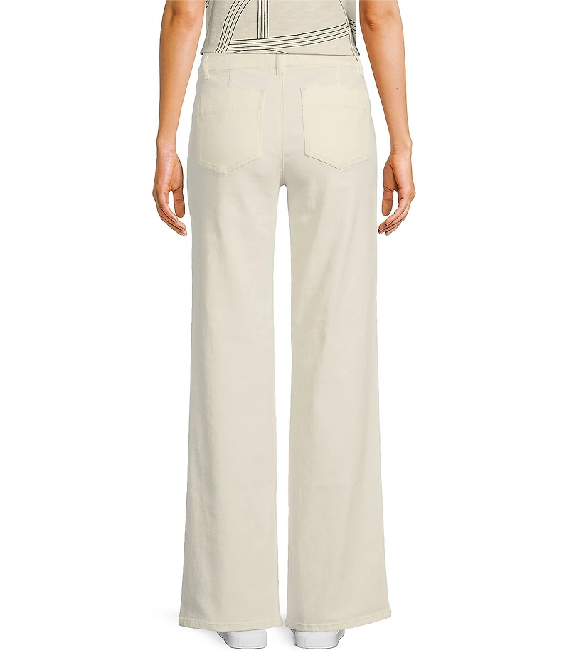 Sanctuary Marine Standard Waist Patch Pocket Wide Leg Pants