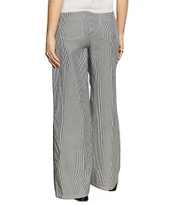 Sanctuary Marine Stripe High Rise Wide Leg Pants