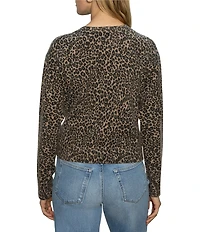 Sanctuary Must Have Animal Print Long Sleeve Cardigan