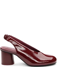 Sanctuary Opera Crinkle Patent Leather Slingback Pumps