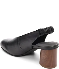Sanctuary Opera Leather Slingback Pumps