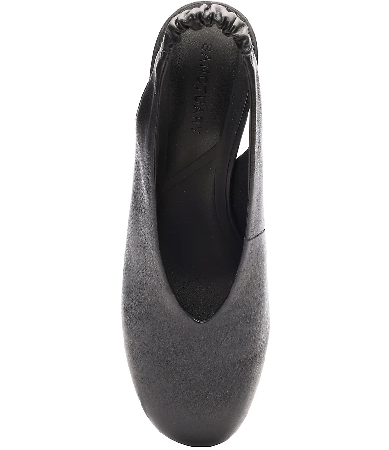 Sanctuary Opera Leather Slingback Pumps