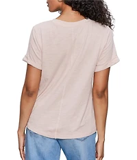 Sanctuary Perfect Tee Crew Neck Short Sleeve Remix Top
