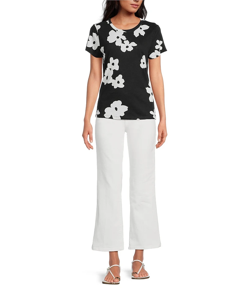 Sanctuary Petal Print Knit The Perfect Tee