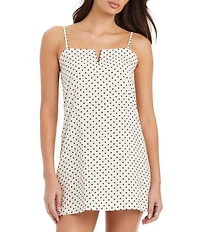 Sanctuary Pretty In Provence V-Wire A-Line Dress Swim Cover-Up