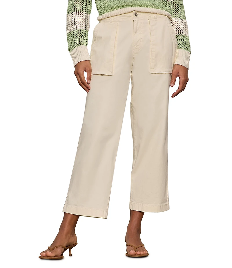Sanctuary Ranger Twill Relaxed Straight Cropped Pants