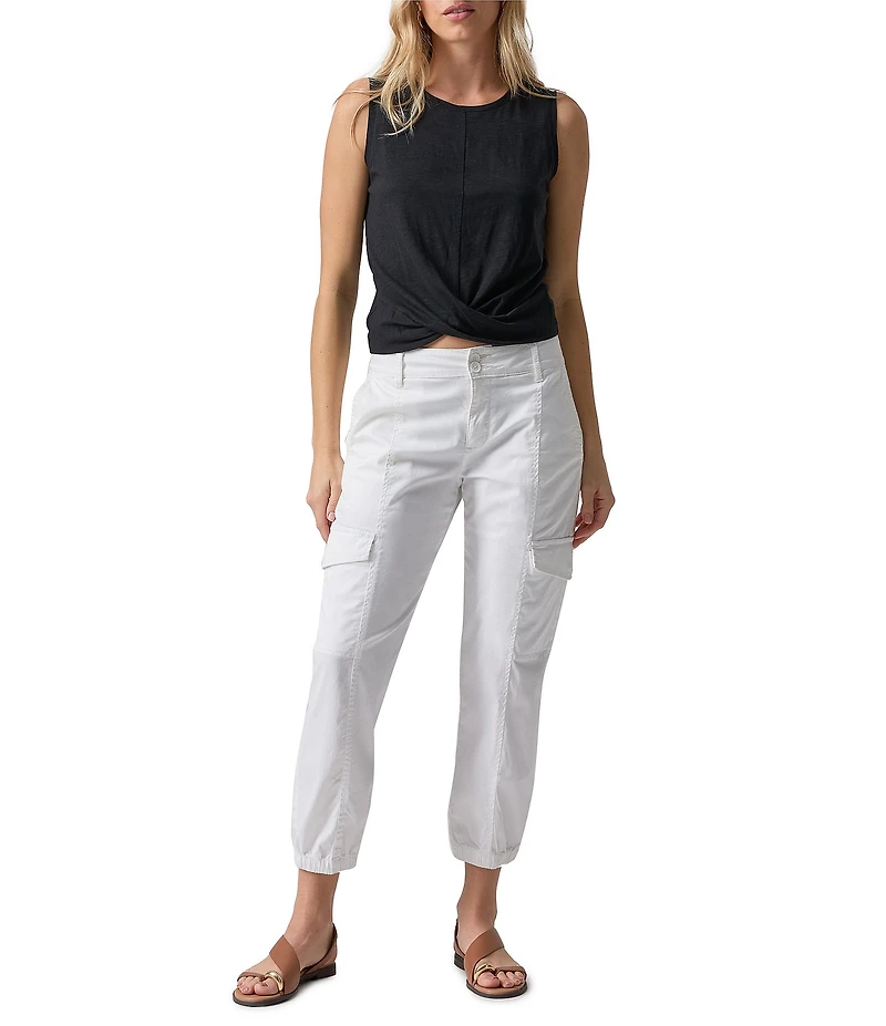 Sanctuary Rebel Cargo Ankle Mid Rise Relaxed Fit Pants