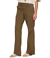 Sanctuary Reissue Peace Bootcut Leg Twill Pants