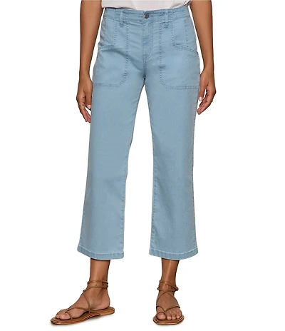 Sanctuary Retreat Wide-Leg Cropped Denim Jeans