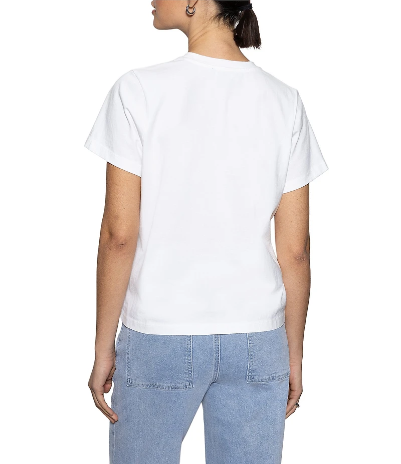 Sanctuary Rose Crew Neck Short Sleeve Perfect Tee