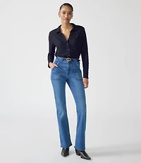Sanctuary Sculpted Hayden Denim Standard Rise Bootcut Pants