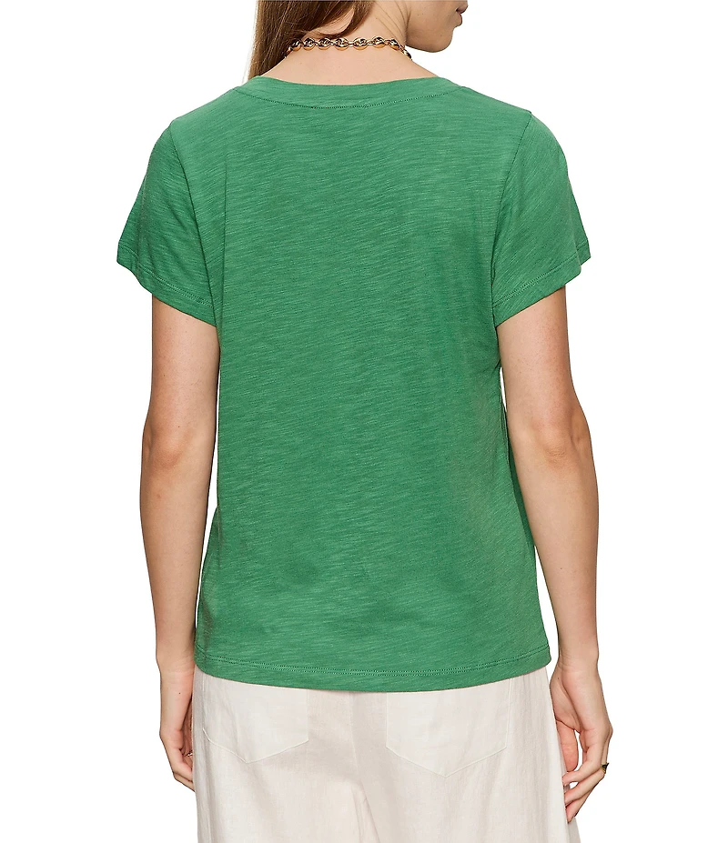 Sanctuary Soft V-Neck Short Sleeve Tee