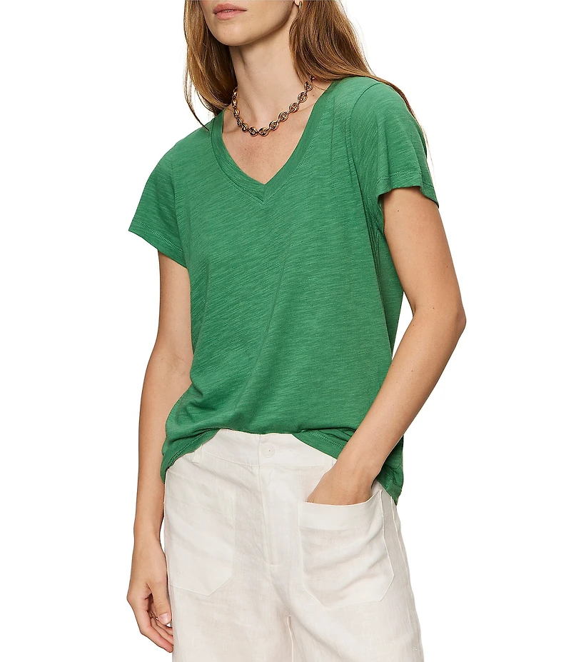 Sanctuary Soft V-Neck Short Sleeve Tee