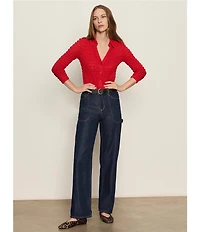 Sanctuary Soleil 90s Straight Leg High Rise Jeans